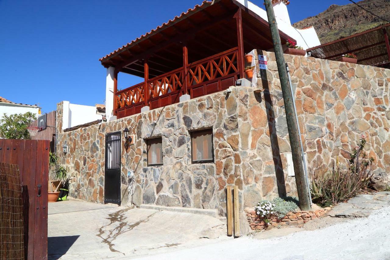 Casa Agustin Pool 27 ºc Villa Fátaga Exterior foto