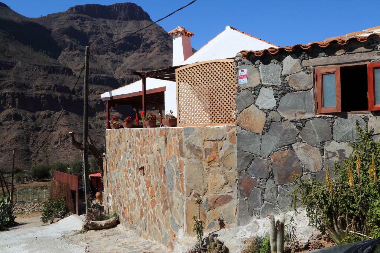 Casa Agustin Pool 27 ºc Villa Fátaga Exterior foto